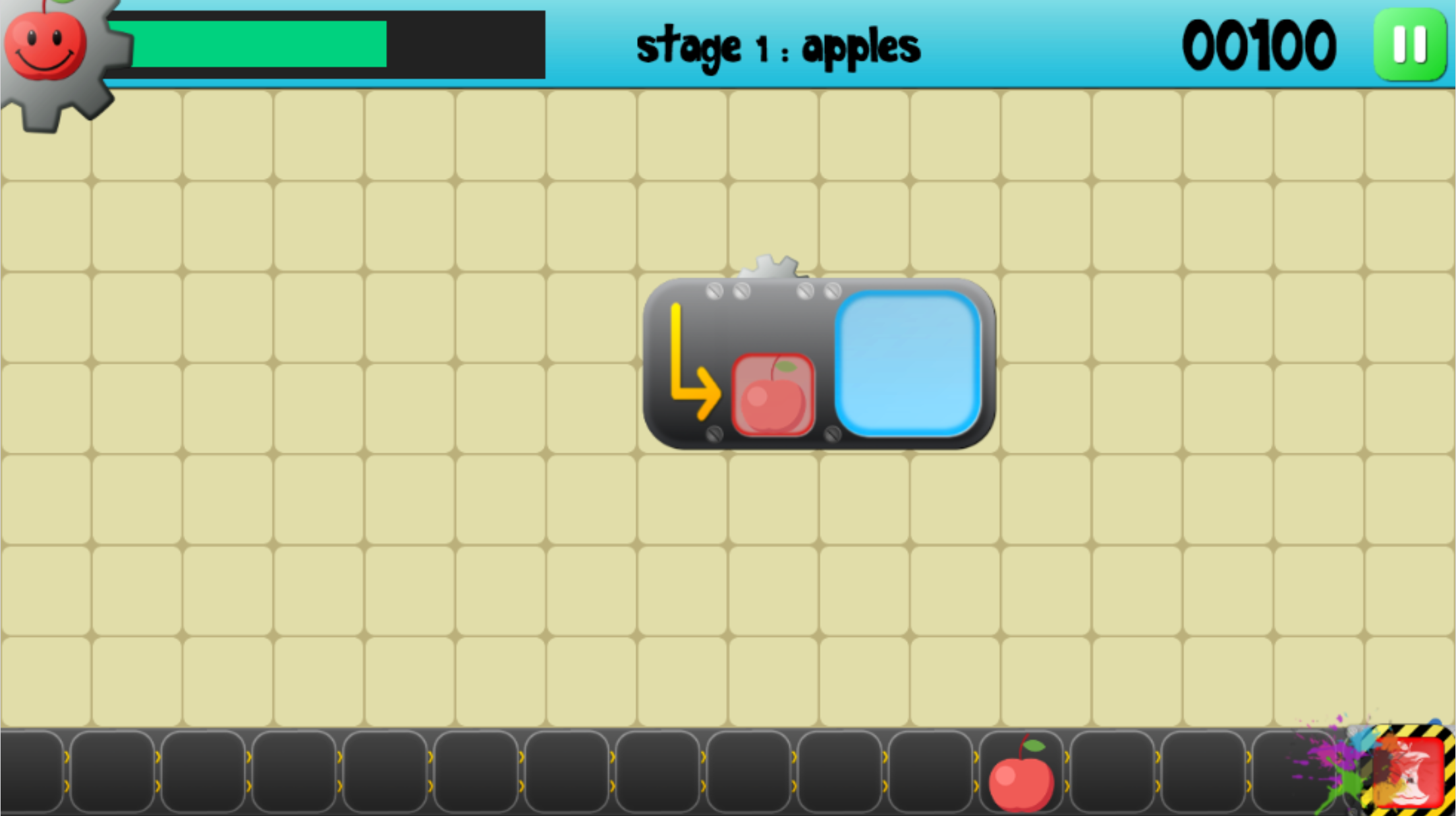 A generic square placeholder image with rounded corners in a figure.